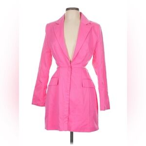 Art Free Pink Blazer Dress